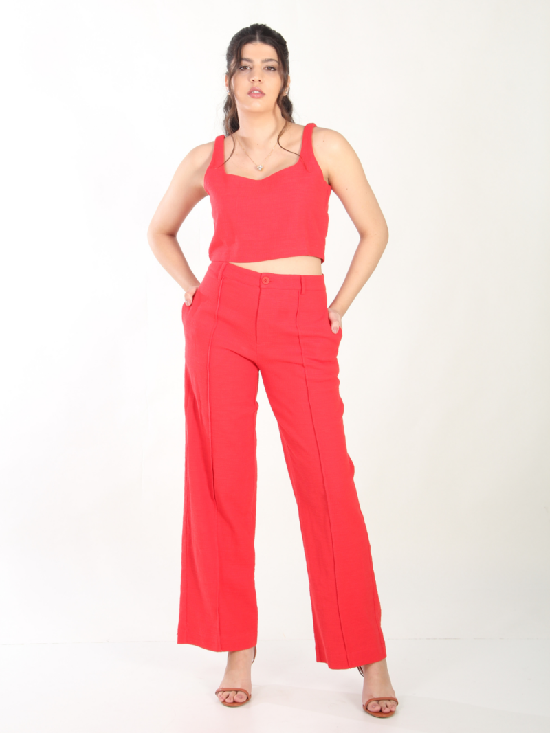 Cropped Tweed Marvelous - Vermelha, G