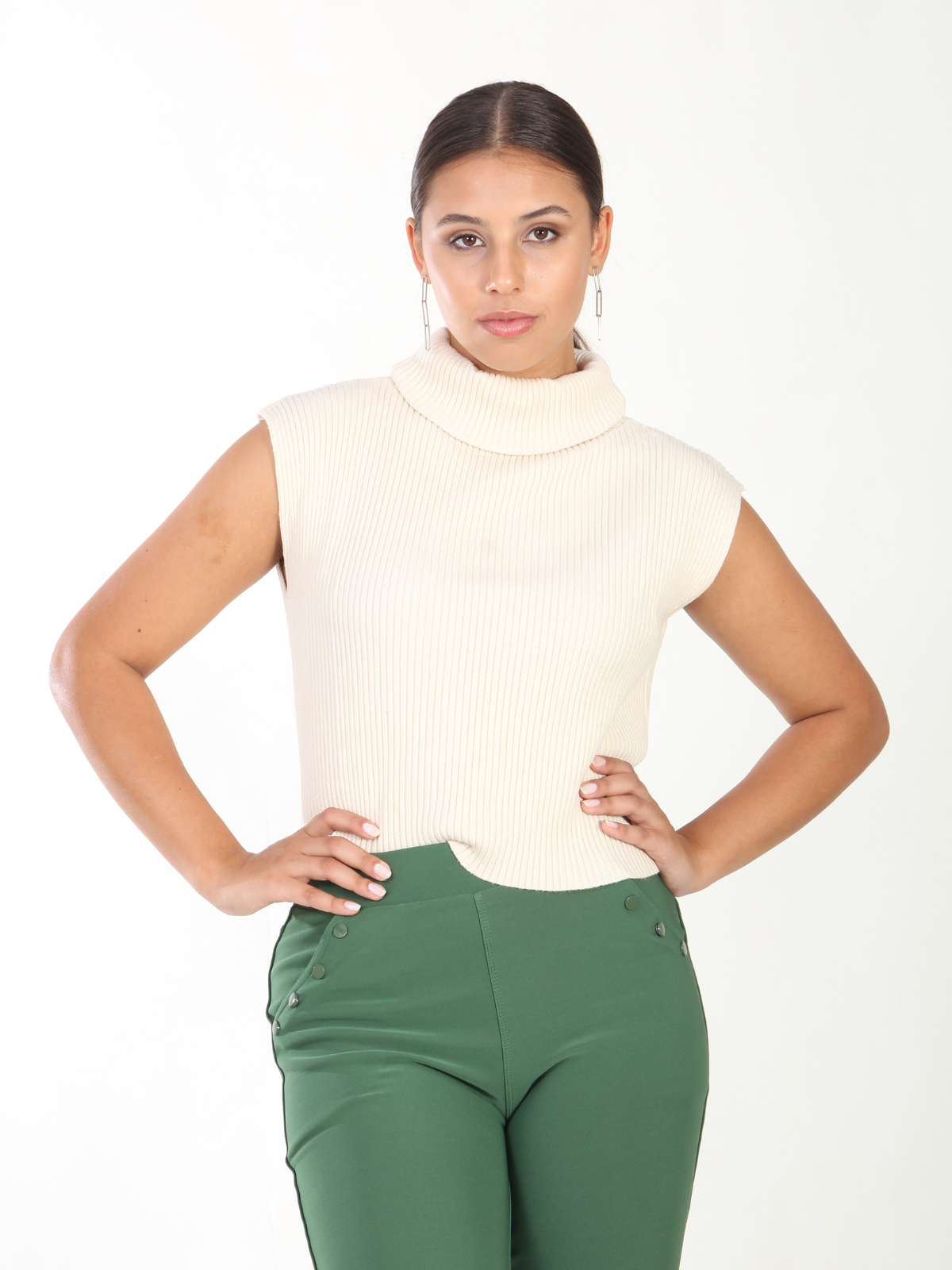 Blusa de Lã Cola Alta Soft